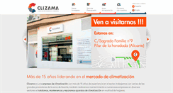 Desktop Screenshot of clizama.es